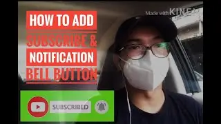 HOW TO ADD AN ANIMATED SUBSCRIBE & NOTIFICATION BELL BUTTON IN YOUR YOU TUBE VIDEOS