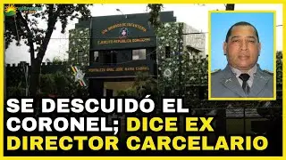 EXDIRECTOR DE LA CÁRCEL DE SAN JUAN DICE 