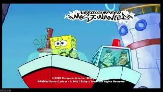 NFS Most Wanted | HD Spongebob Splash Screen