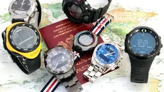 Time Zone Hopping These Are the Travel Watch Collection. G Shock, Sunnto, Tissot, Breitling