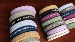Bracelets That Help With Memorizing Verses