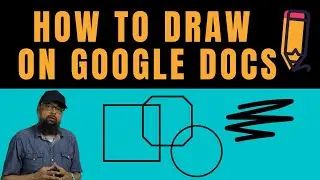 How to Draw on Google Docs & Insert a Drawing