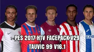 PES 2017 HTV FACEPACK MINI v29 Tauvic99 v16.1