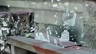 Стекло 4 мм против рогатки.