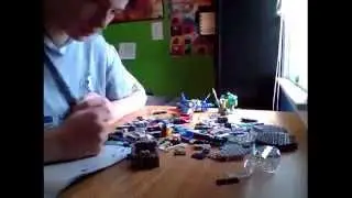 Lego Marvel Super Heroes Hulk's Helicarrier Breakout speed build