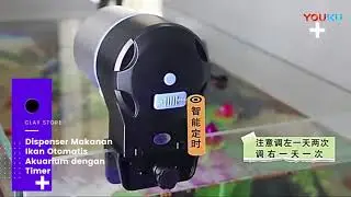 #Short Dispenser Makanan Ikan Otomatis Akuarium dengan Timer