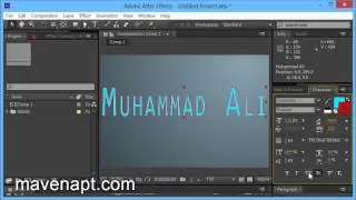 4. After Effects Tutorials in Urdu - Text Tool - Urdu Tutorials