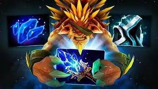 БРИСТЛБЕК через АГАНИМ! Нереальный ТАНК Bristleback Dota 2