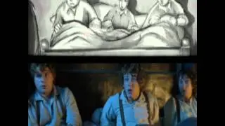 Lord of the Rings - Storyboard to Film Comparison - Nazgûl Attack at Bree