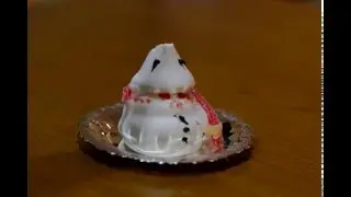 Snow Man Melting