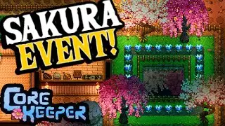 Cherry Blossom Event (New Achievement)  | Core Keeper