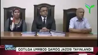 Andijon shaxarida uz oilasini uldirgan odamga umr bod qamoq jazosini berdi