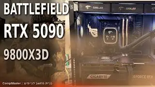 RTX 5090 + Ryzen 9 9800X3D | Battlefield 6 FPS Test | Ultimate Gaming PC Build 2025