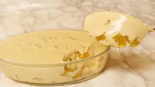 EL POSTRE MÁS RICO Y FÁCIL DE PIÑA NATURAL 🍍🍍