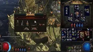 Path of Exile on Kubuntu Linux running through Steam Proton