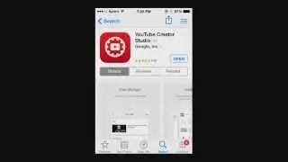 YouTube Creator Studio App - iOS
