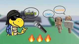 FREESTYLE RAPPING in ROBLOX VOICE CHAT