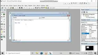 VB 6.0,SHAPE AND TIMER