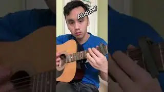 Michelle Guitar Tutorial in 55.5 Seconds