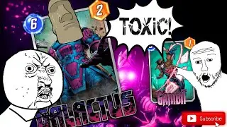 My Galactus Deck is Toxic 😈 | Marvel SNAP #marvel #marvelsnap #galactus