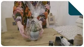 Cadeau inpakken met folie