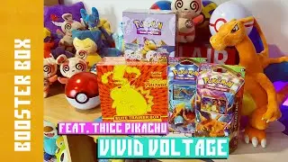 THE POKÉMON COMPANY SENT ME THICC PIKACHU: Vivid Voltage Booster Box Opening!