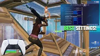 *NEW* Best Controller Settings + Sensitivity For Fortnite Chapter 6! (PS4/PS5/XBOX/PC)