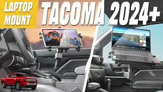 Transform Your Workspace: 4th Gen Tacoma 2024 Laptop Mount - Easy Installation & Ergonomic Comfort!