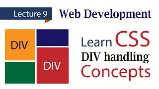 Learn Web Development | Learn CSS | Manageing DIV with CSS