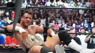 MJF Beats Hiroshi Tanahashi to Retain World Title at AEW Forbidden Door (Jun. 25, 2023)