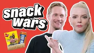 Anya Taylor-Joy Is Disgusted By A Very Unique Swedish Snack | Snack Wars
