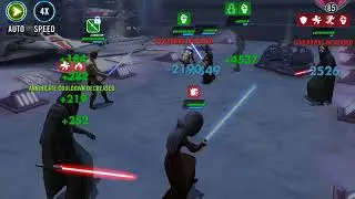 GK, Barriss, Nihilius, Thrawn and CLS vs GK, Barriss, Nihilius, r2 and Rex