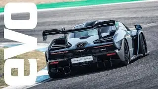 Bruno Senna on a hot lap of Estoril in the new McLaren Senna