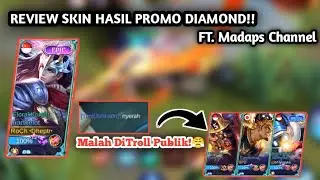 REVIEW SKIN LANCELOT EPIC HASIL PROMO DIAMOND!! || MALAH DI TROLL || FT. Madaps Channel