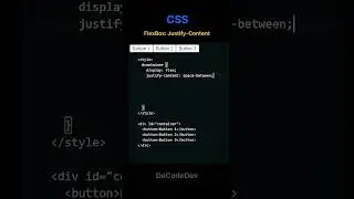 CSS Flexbox: Mastering justify-content in 20 Seconds!