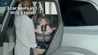 Introducing the Graco® Turn2Me™ 3-in-1 Rotating Car Seat