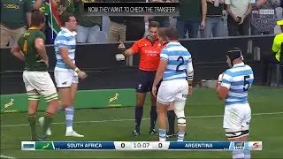 Rugby Referee Analysis: Damon Murphy | South Africa vs Argentina Rugby Championship 2022