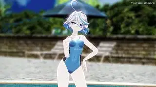 【原神 : Genshin Impact MMD／4K／60FPS】Hold Up『Furina/芙宁娜/フリーナ/푸리나 & Focalors/芙卡洛斯/포칼로스』