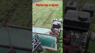 Мульчер в деле.