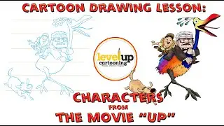 Let's Draw Characters from the Movie Up