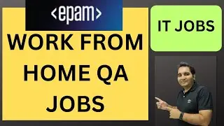 EPAM Jobs | QA Hiring | #itjobs| RD Technical Learning