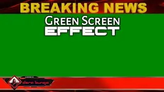 GREEN SCREEN EFFECT BREAKING NEWS NO COPYRIGHT #5