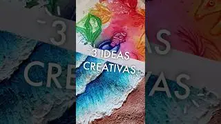 3 ideas creativas ✨️🎨 | #shorts #art #arte #artideas #painting