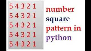 p14 interview pattern program for practice and enjoy funny pattern programs for python programming
