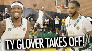 Ty Glover TAKES OFF in Drew League Playoffs! Clippers Xavier Moon Couldn't Miss!