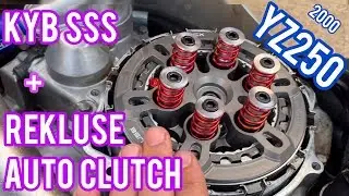 YZ250 Build Vlog // KYB SSS + Rekluse // Electric Grom Update