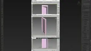 3ds Max door modeling tutorial - Basic door modeling in 3ds Max - 3ds Max beginner door modeling