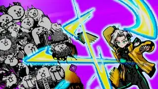Trixi the Revenant VS All Crazed & Manics - The Battle Cats