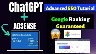 Chat GPT  Google Adsense Earnings Full  Course Free | Live Seo 100% 🔥| Live Earnings Chat GPT