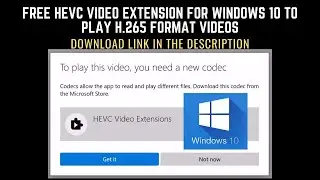 HEVC Video Extension 1.0.50361 free install